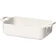 Форма для запекания «Бель Кузин» прямоугольная фарфор 450мл ,H=45,L=160мм белый