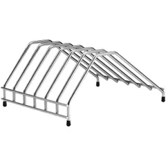 Подставка для досок (6 отдел.) сталь нерж. ,L=36,B=27см хромиров.