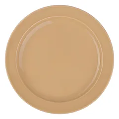 Тарелка «Акварель» Принц мелкая фарфор D=220,H=24мм св.корич.