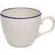 Чашка чайная «Блю Дэппл» фарфор 228мл D=9см белый,синий, Цвет второй: Синий, Объем по данным поставщика (мл): 228
