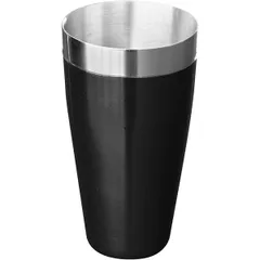 Shaker glass “Boston”  stainless steel, vinyl  0.75 l  D=93, H=170mm  black