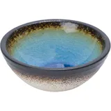 Sauce boat “Fervido” ceramics 70ml D=93,H=35mm blue.