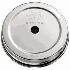 Lid for jar with hole “Quattro Stagioni”  stainless steel  D=7cm
