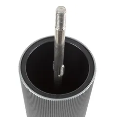 Мельница для перца «Лайн» металлический механизм бук,алюмин. ,H=22см граф., изображение 3