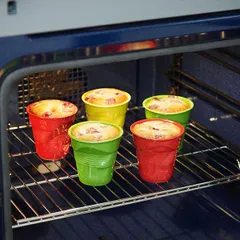 Стакан для горячих напитков «Фруассэ» фарфор 120мл красный, изображение 4