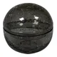 Салатник «Студия Ро» с крышкой «сфера» стекло D=7см серый, изображение 4