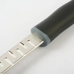 Терка с ручкой сталь нерж.,пластик ,L=325/220,B=25мм металлич.,черный, изображение 3