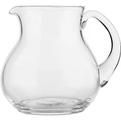 Jug glass 1l D=130,H=145,L=165,B=4mm clear.