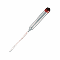 Hydrometer for alcohol ASP-3 0-40  glass  D=30, H=160, L=300, B=215mm  transparent.