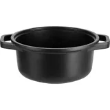 Кастрюля без крышки (индукция) алюм.литой,тефлон 2,25л D=20,H=11,B=29см черный
