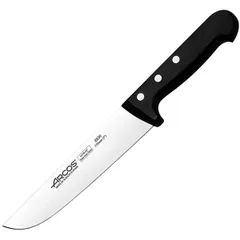 Нож для мяса «Универсал» сталь нерж.,полиоксиметилен ,L=300/175,B=35мм черный,металлич.