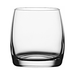 Old fashion “Vino Grande”  chrome glass  260 ml  D=65/72, H=80mm  clear.