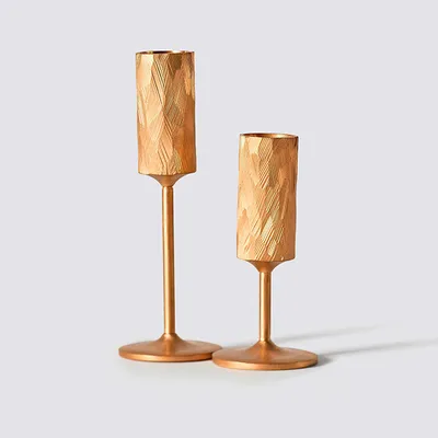 Подставка для зубочисток «Брасс» латунь D=2,H=10см золотой, изображение 2