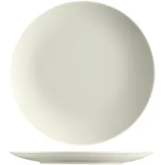 Тарелка «Винтаж» мелкая фарфор D=27см кремов.