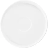 Блюдце «Эггшелл» с бортом фарфор D=11,5см белый