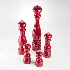 Мельница для соли «Париж Ю Селект» бук D=57,H=180мм красный, изображение 3