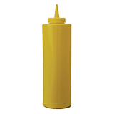 Емкость для соусов пластик 350мл D=55,H=205мм желт.