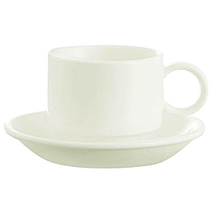 Saucer “Dyring” porcelain D=115,H=15mm white