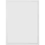 Доска разделочная пластик ,H=12,L=610,B=460мм белый