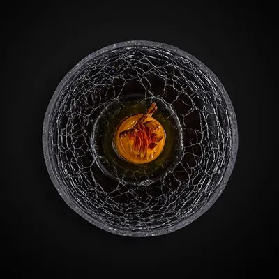 Салатник «Студия Ро» с крышкой «сфера» стекло D=12см прозр., изображение 4