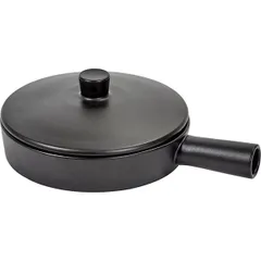 Крышка для блюда для запекания «Серфис» керамика D=210,H=65мм черный