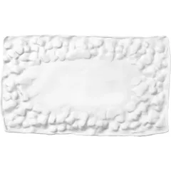 Rectangular dish  porcelain , L=31.5, B=18.5 cm  white