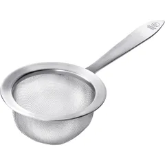 Sieve with handle  stainless steel  D=91, L=197mm  metal.