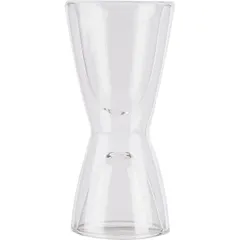 Джиггер «Термик Глас» для эспрессо и воды с двойными стенками хр.стекло 65мл D=67,H=142мм прозр.