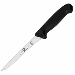 Knife for boning meat  steel  L=13 cm  yellow, metal.