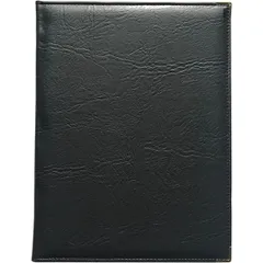 Menu folder A4 with screws leatherette ,H=85,L=325,B=250mm black