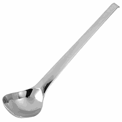 Spoon for sauce  stainless steel  L=22cm  metal.