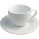 Чайная пара «Френч Классик» фарфор 350мл D=19,5см белый, изображение 2