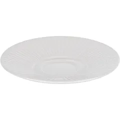 Блюдце «Виллоу» фарфор D=153/47мм белый, изображение 2