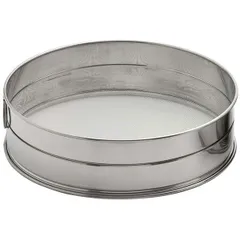 Sieve stainless steel D=22cm silver.