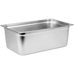 Гастроемкость GN 1/1 сталь нерж. 26,5л ,H=20,L=53,B=32,5см металлич.