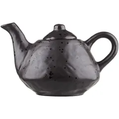 Чайник фактурный «Оникс» керамика 0,6л ,H=11,L=13см черный