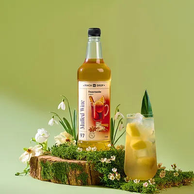 Сироп «Глинтвейн» Pinch&Drop пластик 1л D=81,H=301мм, изображение 3