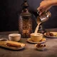 Салатник для комплимента «Террамеса мастед» фарфор 80мл D=112,H=45,L=115,B=90мм св.корич., Цвет: Светло-коричневый, Объем по данным поставщика (мл): 80, изображение 2