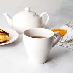 Чайная пара «Кунстверк» фарфор 250мл D=90/167мм белый, изображение 2