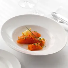 Тарелка глубокая «Монако Вайт» фарфор 120мл D=180,H=25мм белый, изображение 2