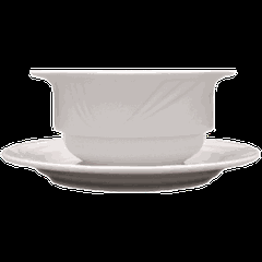 Saucer “Arcadia”  porcelain  D=165, H=16mm  white