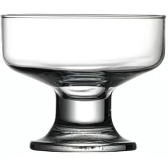 Ice cream bowl glass 250ml D=100/65,H=83mm clear.