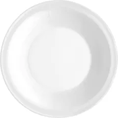 Тарелка глубокая «Кейрвейр» стекло D=226,H=30мм белый