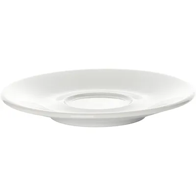 Блюдце «Визувио» фарфор D=140,H=19мм белый, изображение 2