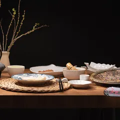 Блюдо для подачи пластик D=300,H=75мм коричнев., изображение 3