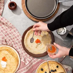 Икорница «Тейблтоп» стекло 89мл D=75,H=35мм прозр., изображение 4