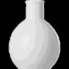 Ваза для цветов «Портофино» фарфор D=8,H=11см белый