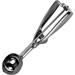 Ice cream spoon with mechanism  stainless steel  D=48, L=205mm  metal.