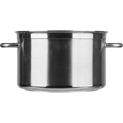 Pan without lid  stainless steel  17.1 l  D=32, H=21.5 cm  metal.