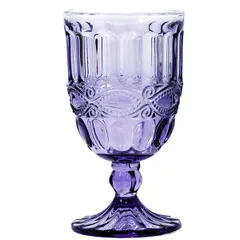 Wine glass “Solange”  glass  275 ml  D=80, H=146mm  violet.